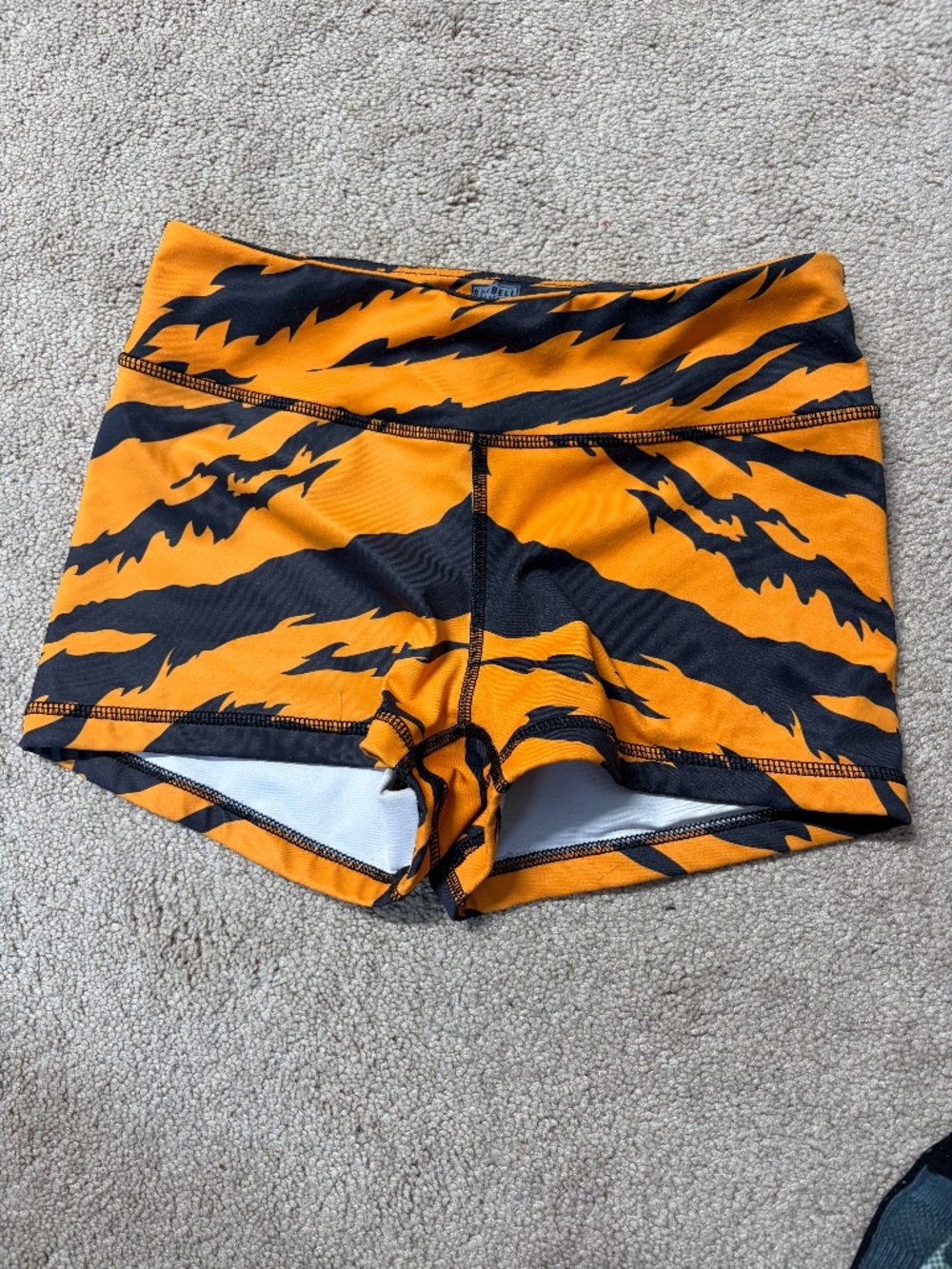Barbell cartel tiger queen shorts